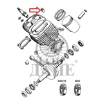 MATICA DUPLA CILINDRA APN M7X17MM