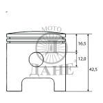 KLIP H365 FI 48X12mm METEOR/PC1681000