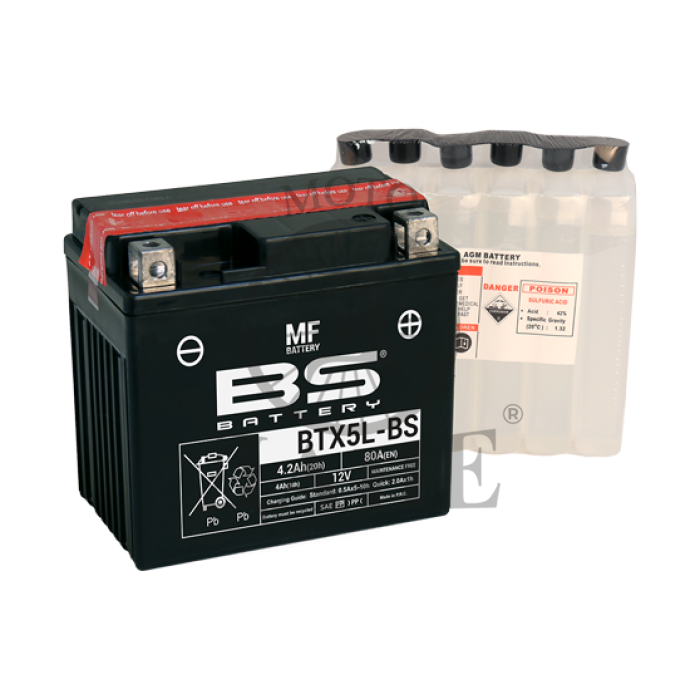 AKUMULATOR BS 12V 8Ah GEL DESNI PLUS