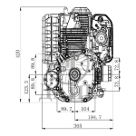 MOTOR TRAKTOR KOSAČICE ZONGSHEN 439 9,5 K