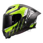168075254M KACIGA FF807 DRAGON CARBON TRAX ŽUTA M