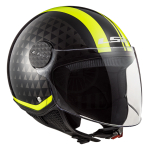 KACIGA OF558 SPHERE LUX CRUSH CRNO ŽUTA