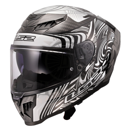 KACIGA FF807 DRAGON CARBON ENTHUM SREBR