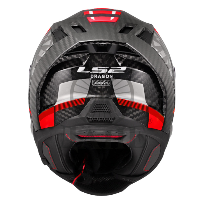 KACIGA FF807 DRAGON CARBON TRAX CRVENA