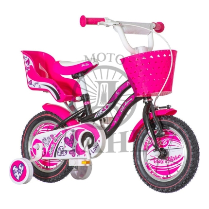 DEČIJI BICIKL VISTOR LITTLE HEART ROZE 12