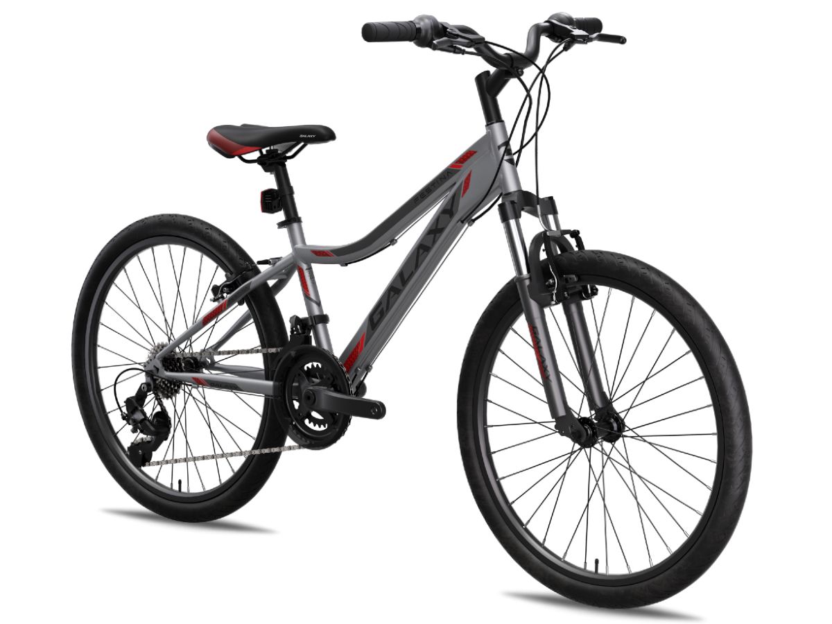 BICIKL GALAXY FESTINA FS 24″/18 SIVA/CRVENA BICIKL GALAXY FESTINA FS 24″/18 SIVA/CRVENA