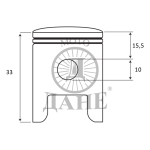 KLIP S 026,260 FI44MM BOLCNA 10MM HYWAY