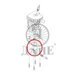 KLIP HUSQVARNA 135 435 440 FI 41mm BOLCN