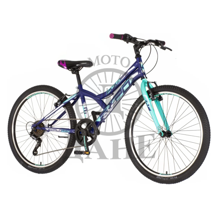 BICIKL JUNIOR 24 EXPLORER PLAVA V-