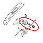 Poluga sauga STIHL 028 038 MS 380 381 382