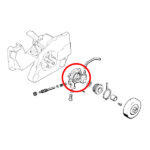 Uljna pumpa STIHL 024 026 MS 240 260 THORP