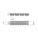 Lanac bregaste osovine DID SCA0412A-82L linka