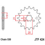 Lančanik prednji JT  JTF424-16 (530)16 zuba