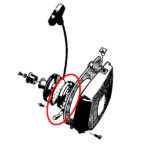 Povratna opruga Husqvarna 380 480
