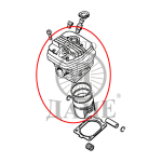 CC1756 CILINDAR SA KLIPOM STIHL 066 MS 660 FI 54 M