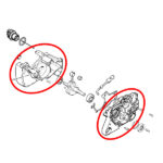 Kućište motora STIHL 038 MS 380 381 n.tip
