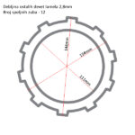 Lamele TRW MCC613-10 set