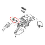 Poluga sauga STIHL 029 030 031 039 MS 290 310 390