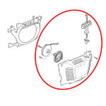 Dekla startera Husqvarna 340 345 350 kpl THORP