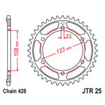 Lančanik zadnji JT JTR25-60 (428) 60 zuba