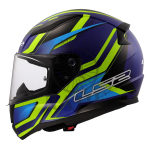 Kaciga LS2 Full Face FF353 RAPID II FLITZ žuto plava