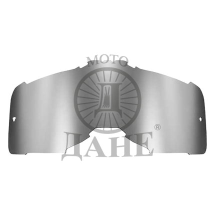 Vizir za Moto Cross naočare LS2 AURA iridium srebrni
