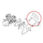 Štitnik za ruku kočnica STIHL 021 023 025 MS 210 230 250