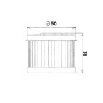 Filter ulja HF113 Hiflo