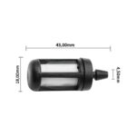 Filter goriva testere 4,5 mm crni uži THORP