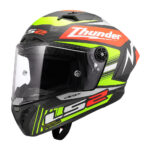 Kaciga LS2 Full Face FF805 THUNDER CARBON GP AERO REPLICA crna