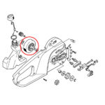 Zupčanik STIHL E 140 160 180 pvc