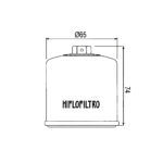 Filter ulja HF204RC Hiflo (RACING)