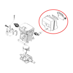 Auspuh STIHL 017 018 MS 170 180 THORP