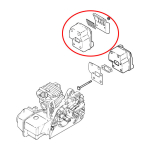Auspuh STIHL 021 023 025 MS 210 230 250 THORP
