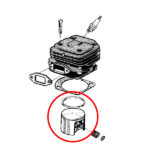 Klip Husqvarna 272 fi 52 mm bolcna 12 mm THORP