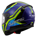 Kaciga LS2 Full Face FF353 RAPID II FLITZ žuto plava