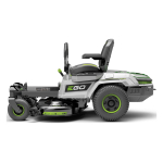 Baterijska Zero Turn kosačica EGO POWER+ Ride-on Z6 ZT4201E-L – 107cm sa upravljačkim palicama