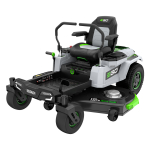Baterijska Zero Turn kosačica EGO POWER+  Ride-on Z6 ZT5201E-L – 132cm sa upravljačkim palicama