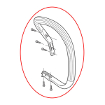 Cevasta ručka Husqvarna 340 345 350 THORP