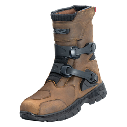 Čizme LS2 ADVENTURE WP muške braon