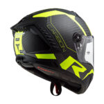 Kaciga LS2 Full Face FF805 THUNDER CARBON RACING mat crno žuta