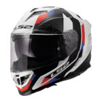 Kaciga LS2 Full Face FF818 STORM III SPORTY belo plavo crvena