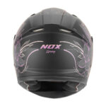 Kaciga NOX Full Face N731 SPRING mat roza dečija