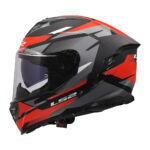 Kaciga LS2 Full Face FF818 STORM III KOMAI crno crvena
