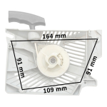 Dekla startera Kineske testere PN 4500 5200 Villager 24-30 kpl novi tip THORP