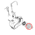 Kotur kanapa STIHL 050 051 075 TS510 760