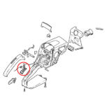 Poluga gasa STIHL 021 023 025 MS 210 230 250