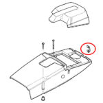 Žabica haube Husqvarna 268 394