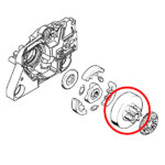 Lančanik THORP W3/8-Z7D STIHL 038 3/8"