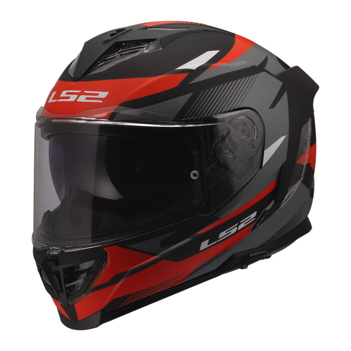 Kaciga LS2 Full Face FF818 STORM III KOMAI crno crvena